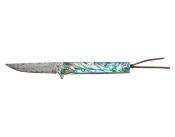 ER2011DM - Couteau Gentleman ELK RIDGE Abalone Damas 