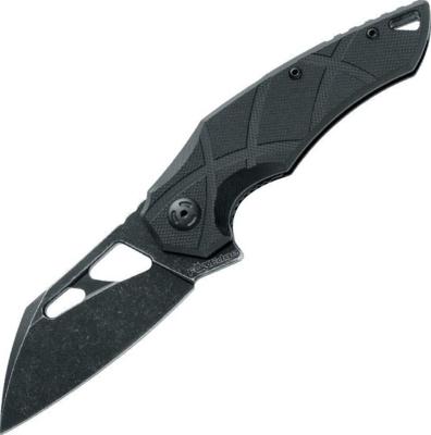 FE.010 - Couteau FOX EDGE Atrax G10 Noir Blackwash