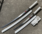 GJSSKW1 - Ensemble Katana et Wakizashi GI JOE Storm Shadow 