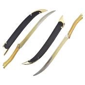 LEG1 - Dagues de Legolas, Le Seigneur Des Anneaux (réplique)