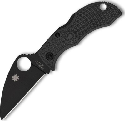 MBKWPBK - Couteau SPYDERCO Manbug Wharncliffe All Black