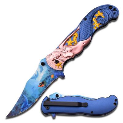 MCA013BL - Couteau MASTERS COLLECTION Sea World Spring Assisted Knife