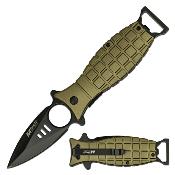 MTA588GN - Couteau MTECH Grenade Linerlock A/O Green