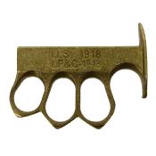PAM3DL - Poing Américain à 3 Doigts US 1918 Laiton