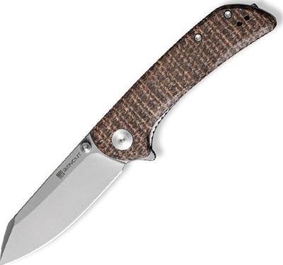 S220143 - Couteau SENCUT Fritch Micarta Marron