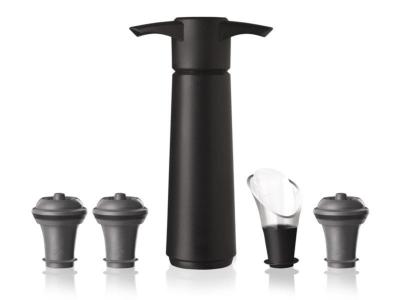 VV858.N - Pompe à Vide VACU VIN Wine Saver Concerto Noire