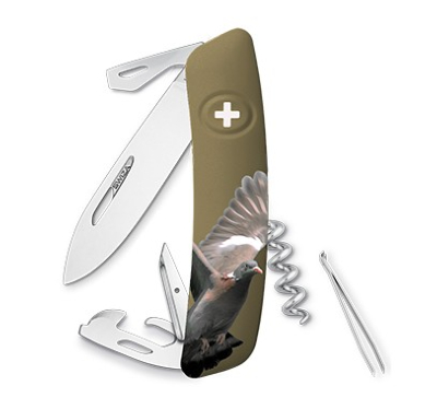 ZD03LEPA - Couteau SWIZA Edition Limitée Palombe