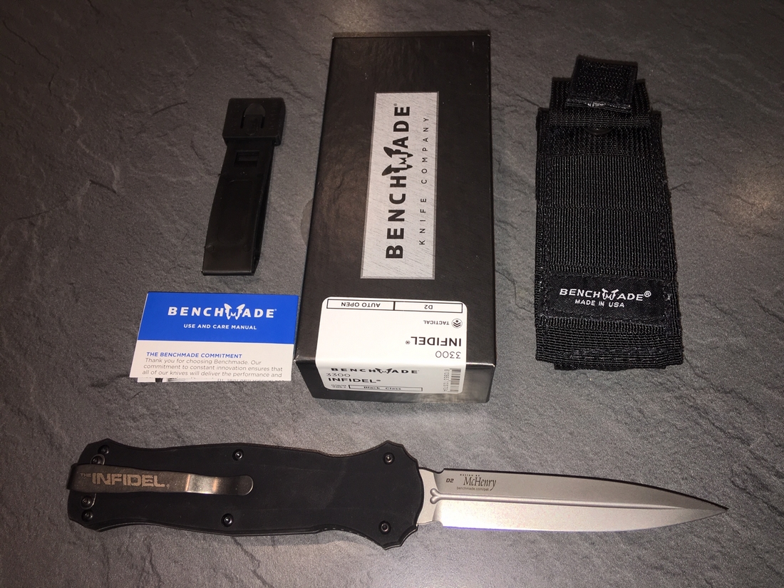 BEN3300 Couteau Automatique BENCHMADE Infidel BENCHMADE