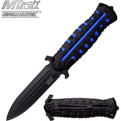 MTA945BL - Couteau MTECH USA Ballistic Noir/Bleu