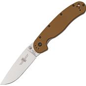 ON8848CB - Couteau ONTARIO RAT 1 Folder Coyote Brown