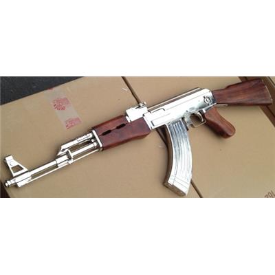 P1086LC - Fusil d'Assaut AK47 Kalashnikov DENIX version Chromée