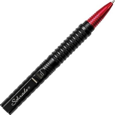 SCHPEN8BKR - Stylo de Défense SCHRADE Noir/Rouge