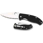 C122GS - Couteau SPYDERCO Tenacious Black