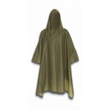 30592VE - Poncho Imperméable Vert BARBARIC 