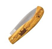 AP78SAN - Couteau de Poche Bois d'Olivier Personnalisation Sanglier