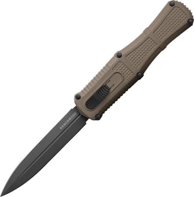 BEN3370GY-1 - Couteau Automatique BENCHMADE Claymore Ranger Green Grivory Dagger