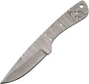 BLDM2748 - Lame à habiller Spear Point Blade Blank Damas