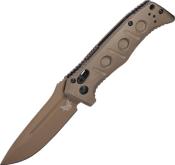 BEN2730FE-2 - Couteau BENCHMADE Mini Auto Adamas Flat Earth