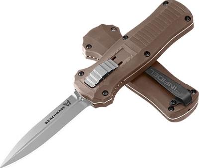 BEN3350-2303 - Couteau Automatique BENCHMADE Mini Infidel Flat Dark Earth