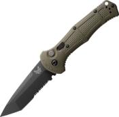 BEN9071SBK-1 - Couteau Automatique BENCHMADE Claymore Ranger Green