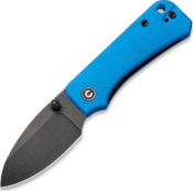 C19068S3 - Couteau CIVIVI Baby Banter G10 Bleu Blackwash