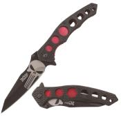 DF208RD - Couteau DARK FANTASY BLADES Ouverture Assiste Red