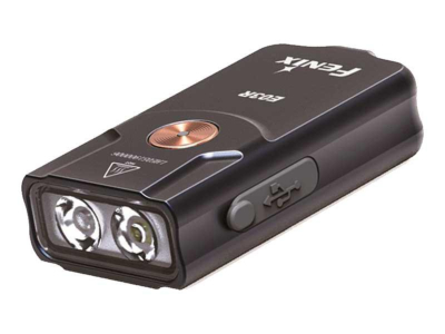 E03R - Torche Porte-Clés FENIX Led Noire 260 Lumens