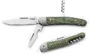 JK3CVG - Couteau LIONSTEEL Jack 3 Pièces Micarta Vert