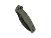 S210112 - Couteau SENCUT Watauga Micarta Vert Foncé