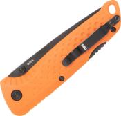 SGADVBKOR - Couteau SOG Adventurer LB Orange & Black