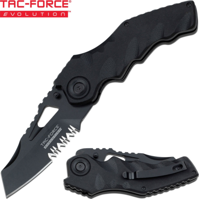 TFEA022SBK - Couteau TAC FORCE Evolution Spring Assisted