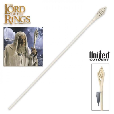 UC1386 - Baton de Gandalf Le Blanc ( UNITED CUTLERY ) Le Seigneur Des Anneaux